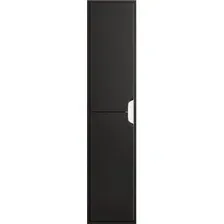 Uperwood Шкаф-пенал для ванной Modul 33х36х150 см (черный матовый)