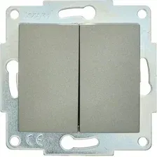 Выключатель Lezard Asti 7081-3588-101 (платина)