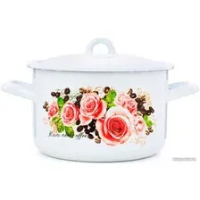 Кастрюля Эстет Розы и кофе ЭТ-71617