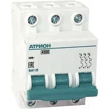 Выключатель автоматический Атрион VA4729-3-04C