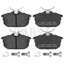 Тормозные колодки дисковые задняя ось A.B.S. 36950