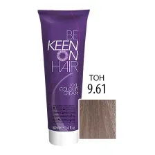 Крем-краска для волос KEEN Colour Cream 9.61 (св.блондин фиолетово-пепельный)