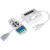 Диммер для одноцветных лент (без RGB) Elektrostandard Premium мультибелый с ПДУ 220V (радио) IP20 LSC 007