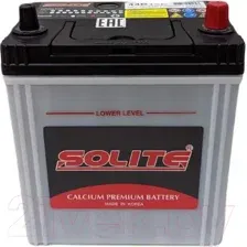 Автомобильный аккумулятор Solite 44B19L (44 А·ч)