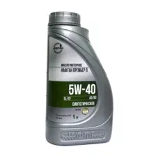 Масло моторное синт НАФТАН ПРЕМЬЕР Л 5W40 1л API SLCF ACEA A3B3 ТУ BY 300042199032-2012 НАФТАН 801691