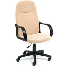 Офисное кресло TetChair Leader (флок, бежевый 7)
