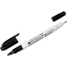 Маркер перманентный Crown Multi Marker Twin P-800W (черный)