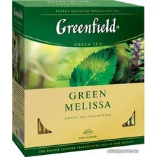 Зеленый чай Greenfield Green Melissa 100 шт
