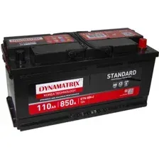 Автомобильный аккумулятор Dynamatrix Standard R+ 850A (110 А·ч)