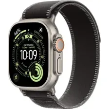 Умные часы Apple Watch Ultra 3 LTE 49 мм (титановый корпус, природный/черный, нейлоновый ремешок размера S/M)