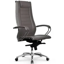 офисное компьютерное кресло Samurai Lux-2 MPES, серый