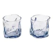 Набор стаканов, 2 шт., 230 мл, серия Ice Rock Blue, PERFECTO LINEA