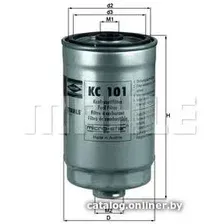 Топливный фильтр Mahle Knecht KC101