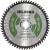 Диск пильный по дереву 255х60Tх30 мм Hilberg Industrial HW256