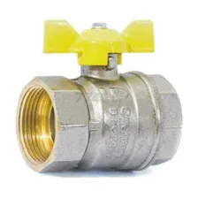 Кран газовый шаровой LD 1" бабочка (LD.47.350.25)