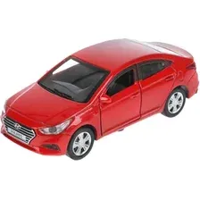 Легковой автомобиль Технопарк Hyundai Solaris SOLARIS2-12-RD (красный)