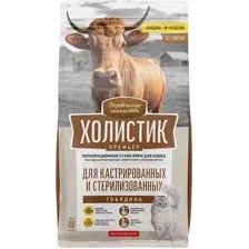 Сухой корм для кошек Деревенские лакомства Для кастрированных и стерилизованных с говядиной (0.4кг)