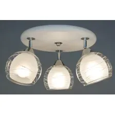 Припотолочная люстра Citilux Самба (белый/хром) [CL158131]