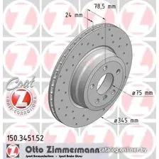 Тормозной диск Zimmermann 150345152