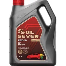 Моторное масло S-Oil Seven Red №9 SP 5W20 / E108288 (4л)