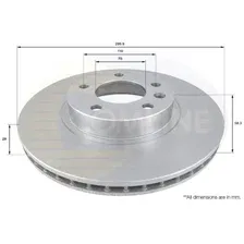 Тормозной диск COMLINE ADC1118V
