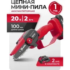 Аккумуляторная пила MTX MCS-100 (с 2-мя АКБ)