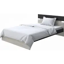 Кровать PROxSON Milton 90x200 (черный/ясень шимо светлый)