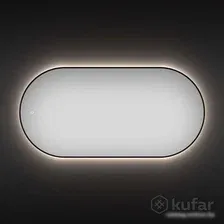 Wellsee Зеркало с фоновой LED-подсветкой 7 Rays' Spectrum 172201880, 90 x 45 см (с сенсором и регулировкой яркости освещения)