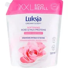 Мыло жидкое Luksja С лепестками роз и протеинами молока (1.5л)