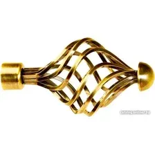 Наконечник для карниза Lm Decor YF098 Вираж 25мм (золото)