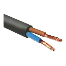 Провод силовой Автопровод ПВС-Т 2x0.75 (200 м, черный)