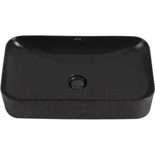 Умывальник Abber Rechteck AC2204MB (черный матовый)