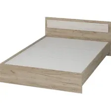 Кровать Тащи в дом Гармония КР602 140х200 (крафт серый/крафт белый)