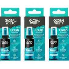 Спрей для полости рта Global White Fresh Освежающий (3x15мл)