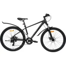 Велосипед Nialanti Stellar MD 26 16 2026, черный матовый