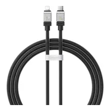 Зарядный кабель Baseus CoolPlay Type-C to iP 20W / CAKW000101 (2м, черный)