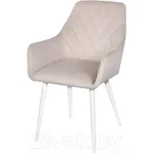 Стул СоюзРегионПоставка Мюнхен СРП-256 (9003 белый матовый/велюр Dream Bone кремовый)