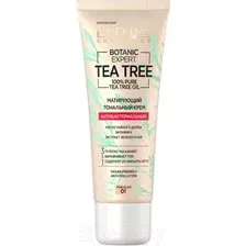 Тональный крем Eveline Cosmetics Botanic Expert Матирующий антибактериальный 3-в-1 01 Porcelain (30мл)