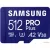 Карта памяти Samsung MicroSDXC PRO Plus 512Gb (синий)