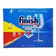 Таблетки для посудомоечных машин FINISH POWER Essential Lemon, 30 шт