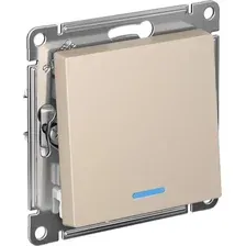 Выключатель Systeme Electric AtlasDesign ATN001263 (песочный)