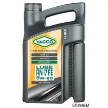 Моторное масло Yacco LUBE RN17 FE 0W-20 5л
