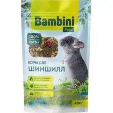 Корм для грызунов Bambini Pets Для шиншилл (400г)