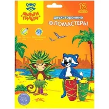 Фломастеры Мульти-пульти Енот в Бразилии WP_10742 (12 цветов)