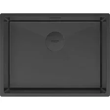 Кухонная мойка Paulmark Next 58 UNI PM215844-MBN (черный/черный матовый)