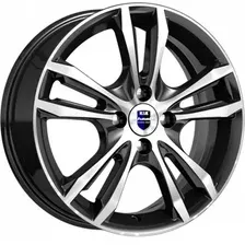 Литые диски K&amp;K Samara 16x6" 4x100мм DIA 60.1мм ET 50мм Алмаз черный