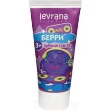 Зубная паста Levrana Детская со вкусом черники и мяты 3+ (50мл)