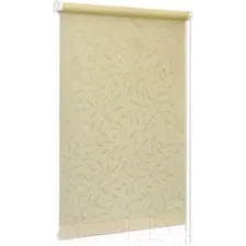 Рулонная штора Delfa Сантайм Жаккард Оливия СРШ-01М 8262 (81x170, кремовый)
