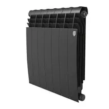 Алюминиевый радиатор Royal Thermo Biliner Alum 500 Noir Sable (7 секций)