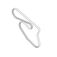 Ремень поликлиновой BMW 11 28 7 631 810 BMW 11287631810